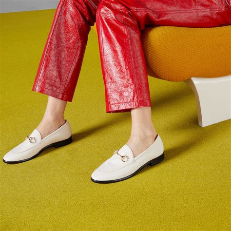 gucci women flats|gucci white loafers women.